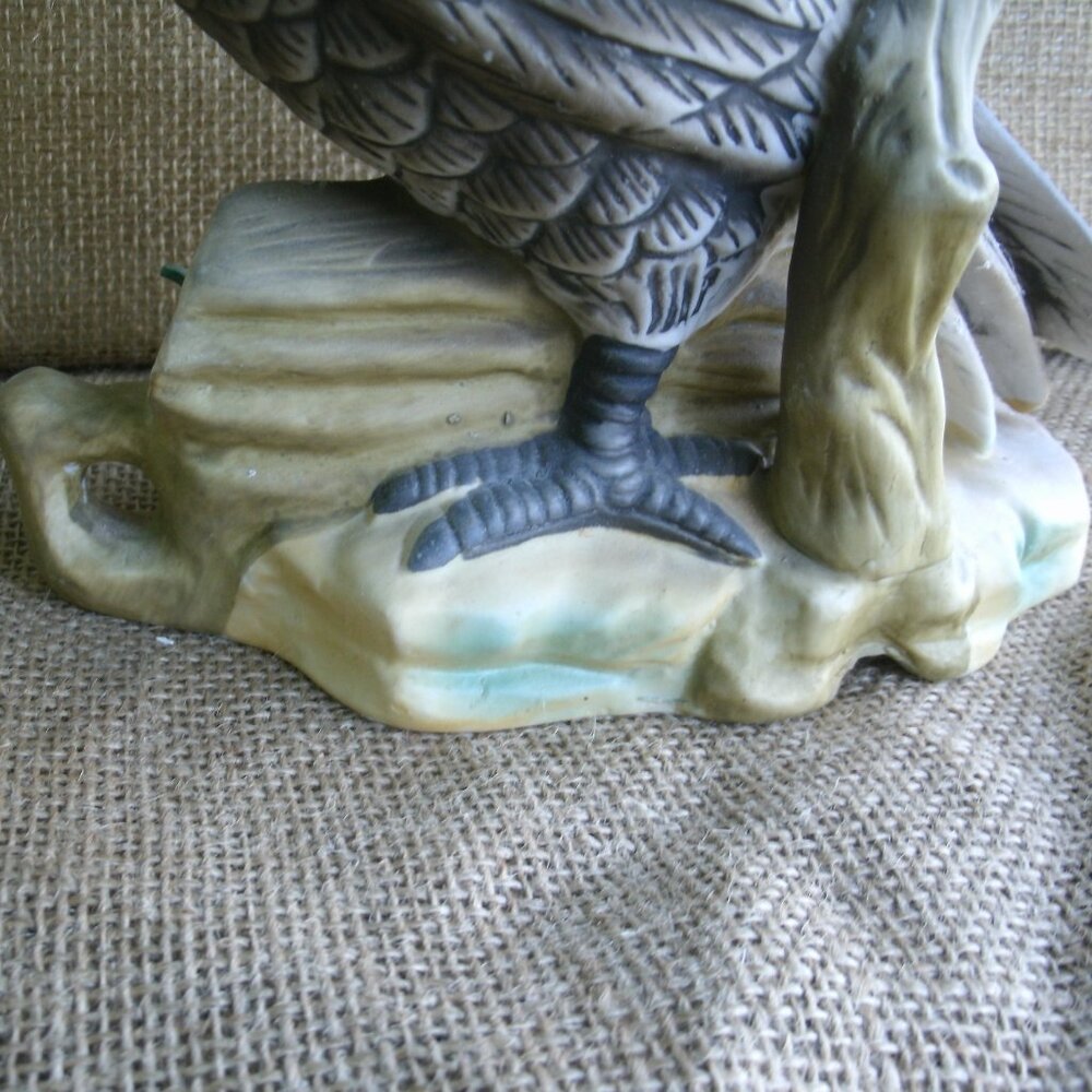 Vintage Large Homco Brown Owl Porcelain Figurine - Picture 11 of 16